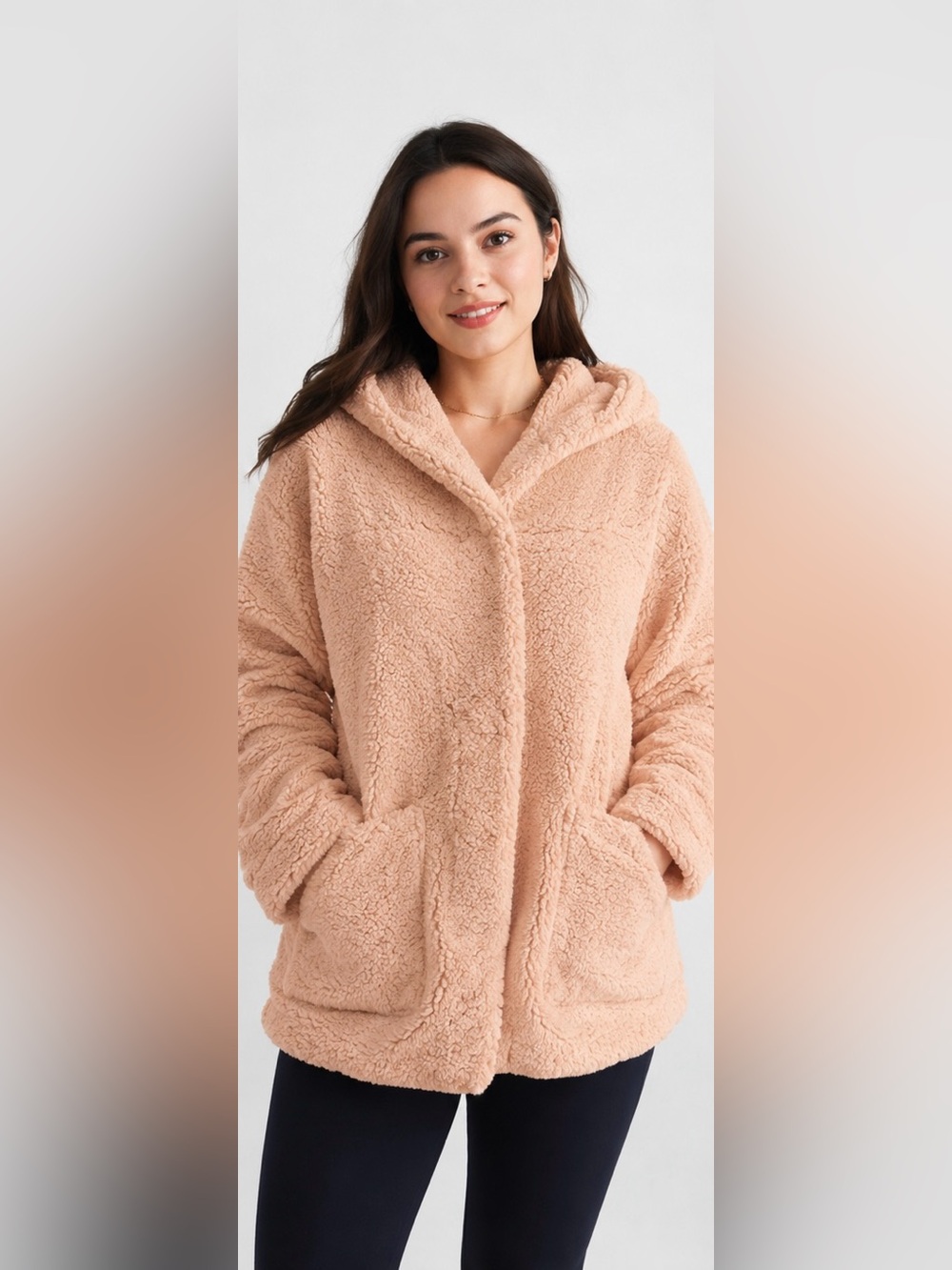 NWT Old Navy Cozy Hooded Sherpa Jacket
